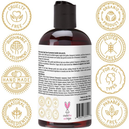 Laritelle Organic Shampoo Diamond Strong 2 oz - Picture 2 of 2