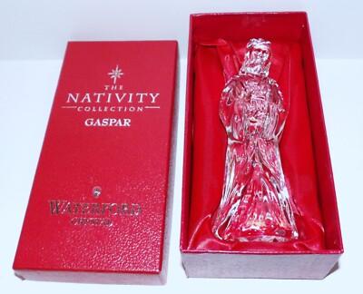 VINTAGE WATERFORD CRYSTAL THE NATIVITY COLLECTION GASPAR WISEMAN