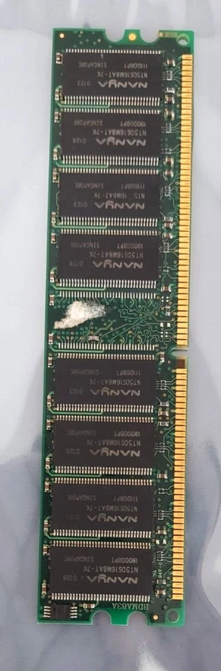 256MB 2RX8 SDRAM SD PC133 133MHZ CL3 168PIN NON-ECC DUAL RANK 16X8 - Image 3 of 3
