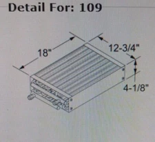 Central Boiler Parts Heat Exchanger Coil (80k Btu) #109