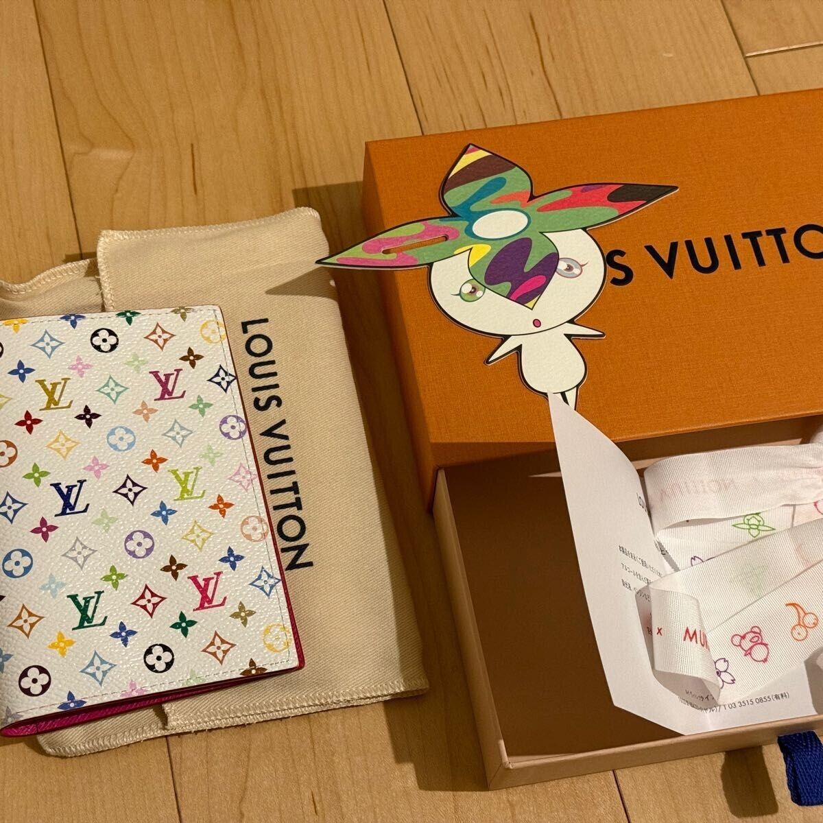 Louis Vuitton Takashi Murakami Passport Cover 2025 Louis Vuitton Takashi Murakami Passport Cover 2025