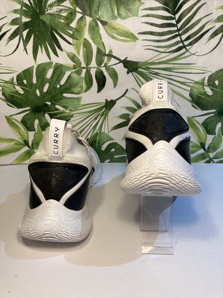 Under Armour UA Curry 8 Zen Flow White Black Basketball