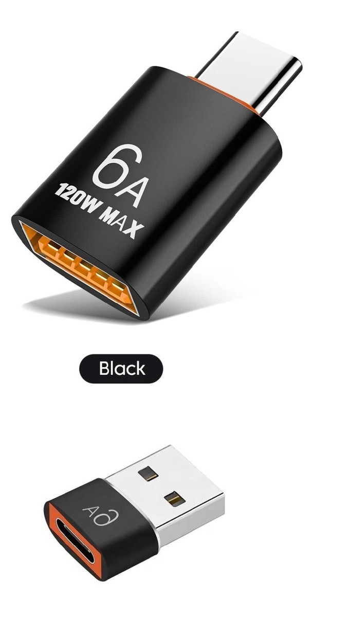 Sinstar USB C OTG Adapter, 2 In 1 USB-C Splitter With PD 60W Fast Charging Type C OTG And USB A - Foto 5