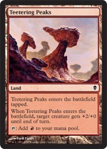 Teetering Peaks x4 - Zendikar - NM-Mint, English - Zendikar