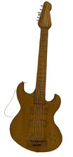 Miniature Handmade Wood 6-String Electric Guitar Vintage One-of-a-Kind Very Cool