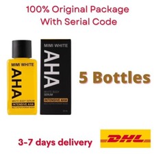 x5 MIMI White AHA Whitening Body Serum Brightening Skin Vitamin 30ml.