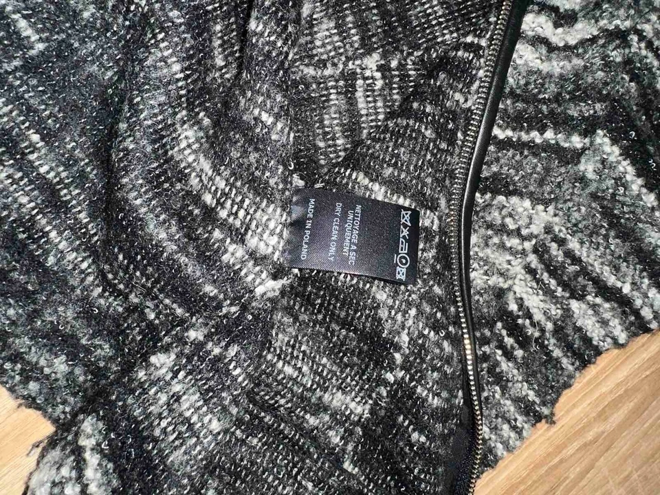 Etoile Isabel Marant Women's Lovely Warm Wool Leather Fashion Zip Jacket  SZ 2 - Image 4 of 4