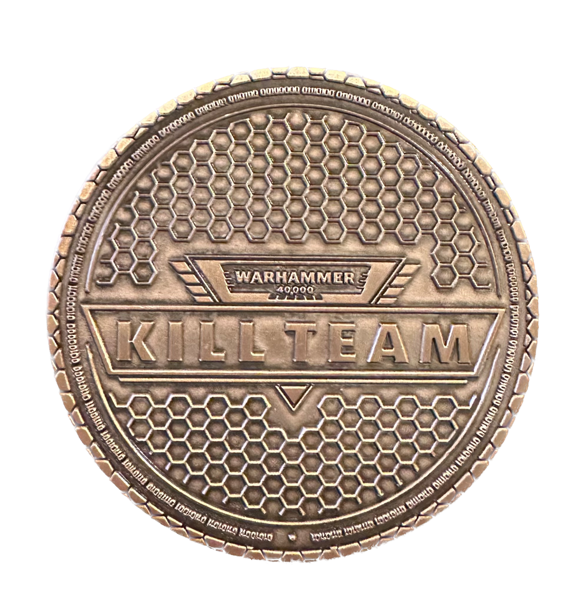 Moneta Edizione Limitata Warhammer 40K Kill Team &ndash; Games Workshop &ndash; Nuovissima