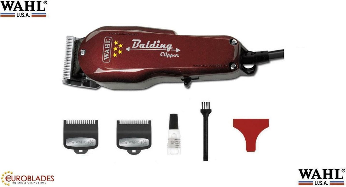 WAHL Balding Clipper バリカン Wahl Professional 5 Star Balding Hair Clipper with Cutting Guides