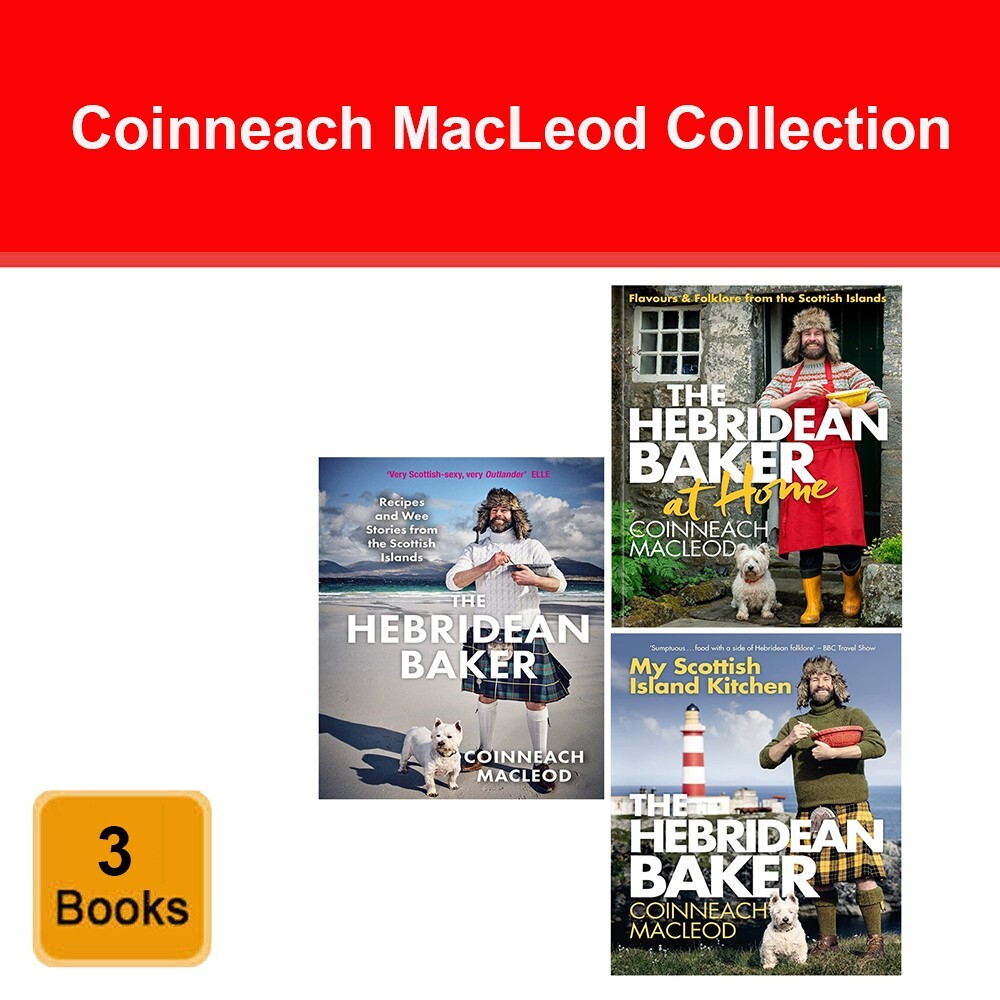 Coinneach MacLeod 3 Collection Books Set Hebridean Baker at Home Hardcover