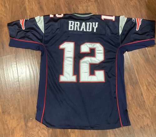 Reebok New England Patriots Tom Brady On Field Jersey Size 48 Stitched Goat - Picture 10 of 11