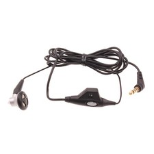 Wired Earphone Mono Headset Single Earbud 3.5mm Headphone for Tablets