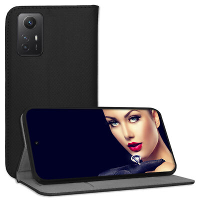 Schutzhülle Bookstyle für Xiaomi Redmi Note 12S (6.43'') (schwarz) Tasche Case