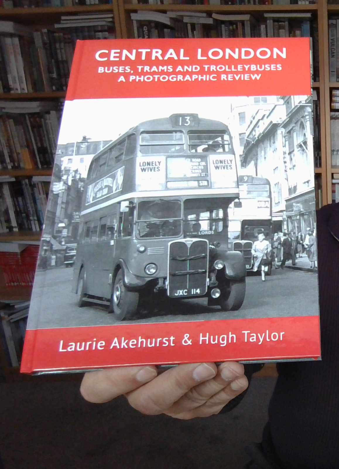 Central London Buses, Trams & Trolleybuses, Hardback Adam Gordon NEW FREEPOST UK