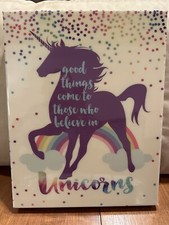 unicorn canvas wall art