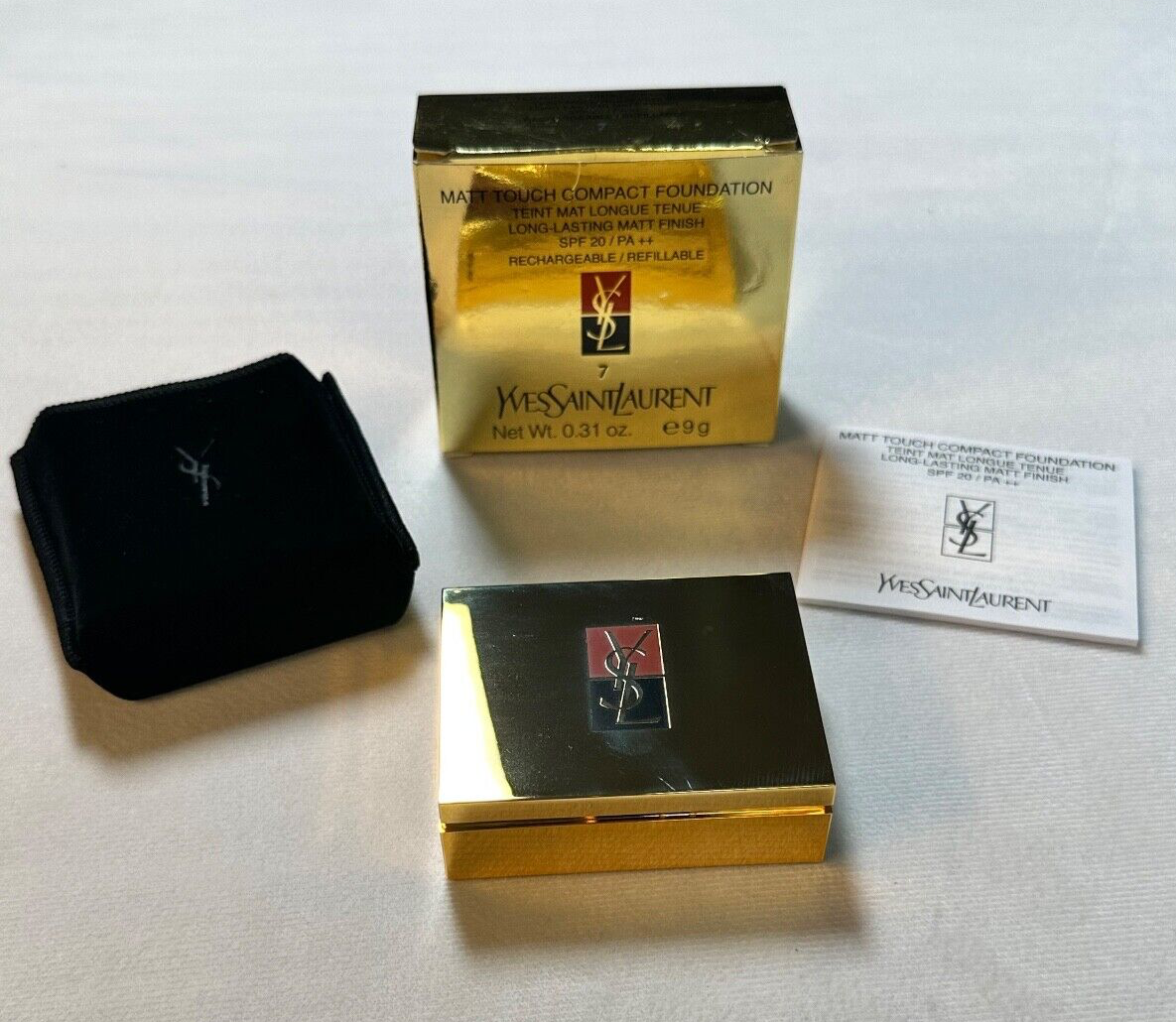Yves Saint Laurent Matt Touch Compact Foundation YSL 7