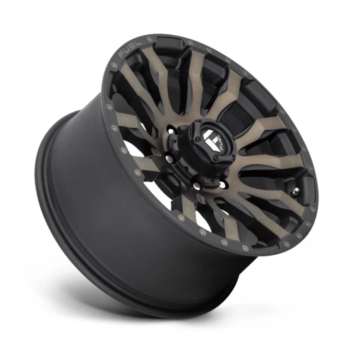 4) 17x9 Fuel D674 Blitz Wheels 33" BFG KO2 AT Tires 5x5 Jeep Gladiator JT - Image 4 of 4