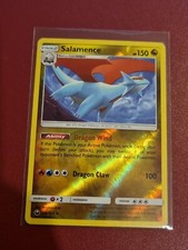 Pokemon Sun Moon Celestial Storm Salamence 106/168 Rare Reverse Holo TCG Card