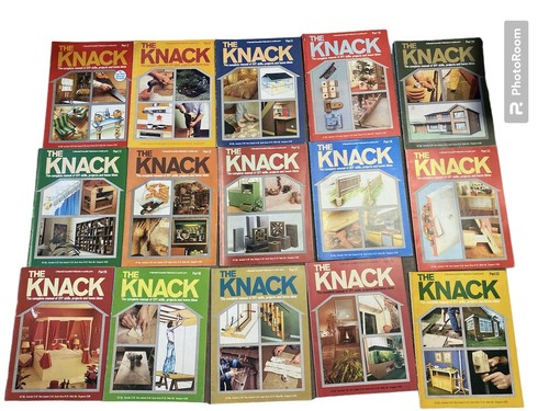The Knack DIY Magazine Collection Vintage x 16 Issues Home Improvement & Project