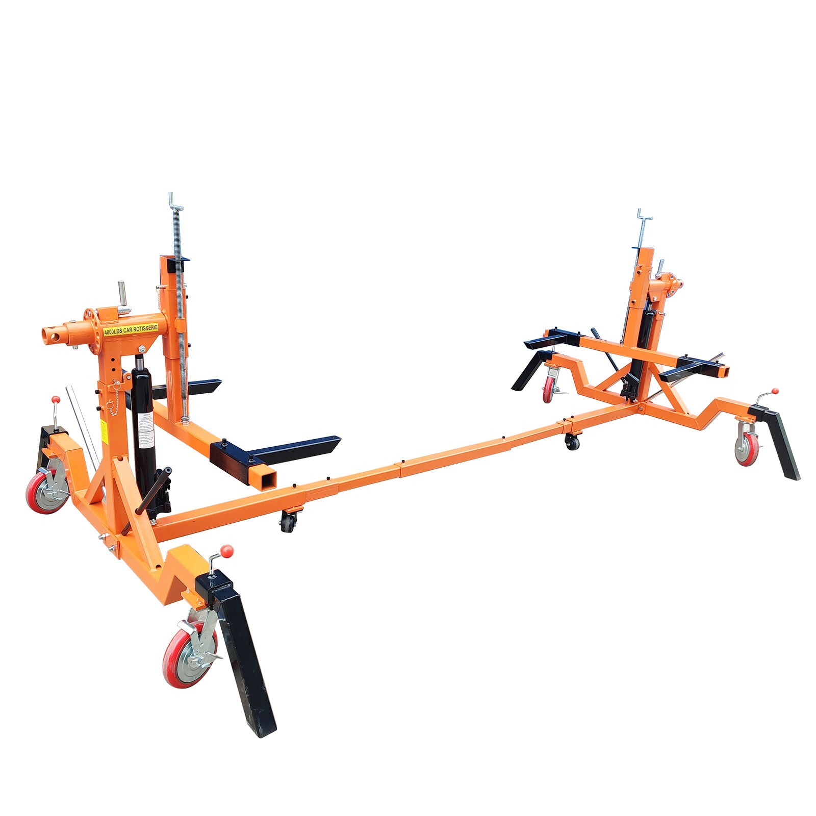 Mobile Car Paint Auto Hydraulic Car Rotisserie Automotive Car Twirler 3968.32lb