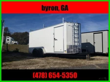 2024 Cell Tech 7X16 Contractor Enclosed Cargo Trailer Heavy Duty New