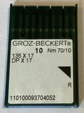 Aghi per Macchine da Cucire Industriali DPx17 135x17 Misura 70/10 Confezione 10