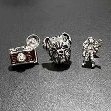 3 Pieces Lapel Pin Set Fancy Men Suit Brooches