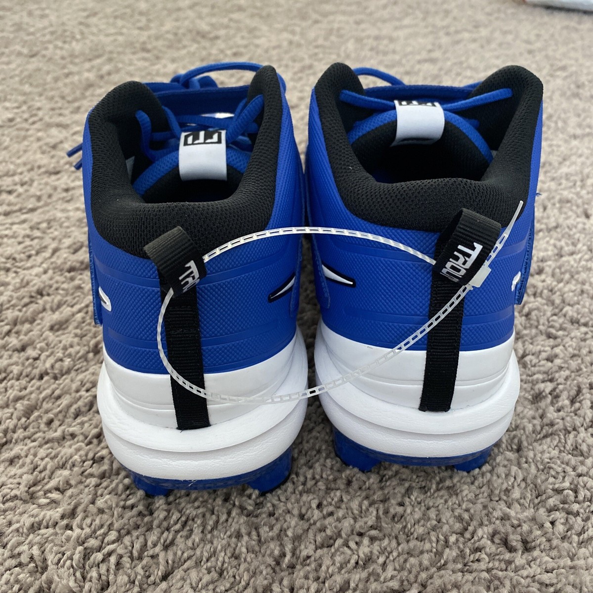 New Nike Force Trout 7 Pro MCS Blue White Baseball Cleats CT0828-402 Size 13 Nike Force Trout 7 Pro MCS  main image 3