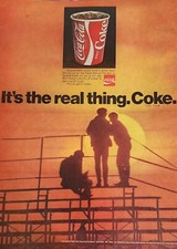 Coca-Cola Coke Picture Magazine Ad Vintage Original Wall Art Decor    