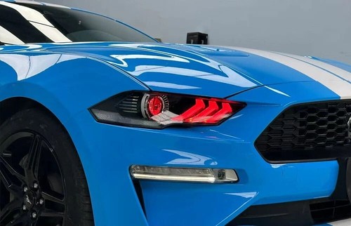 Super Gloss Crystal Ice Cream Blue Vinyl Wrap - Premium Glossy Wrap 5x56 FT Wrap - Picture 5 of 16