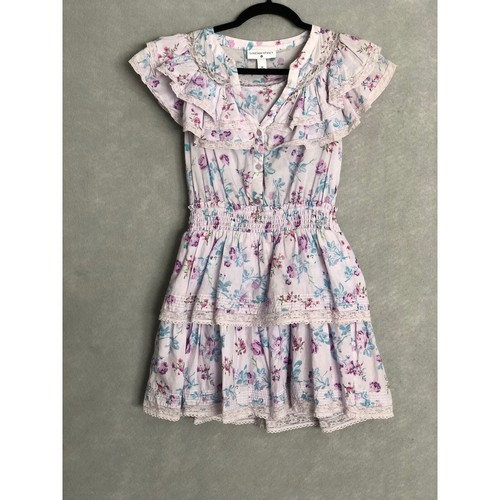 Love Shack Fancy For Target Women's Size XS Lou Double Ruffle Dress eBay