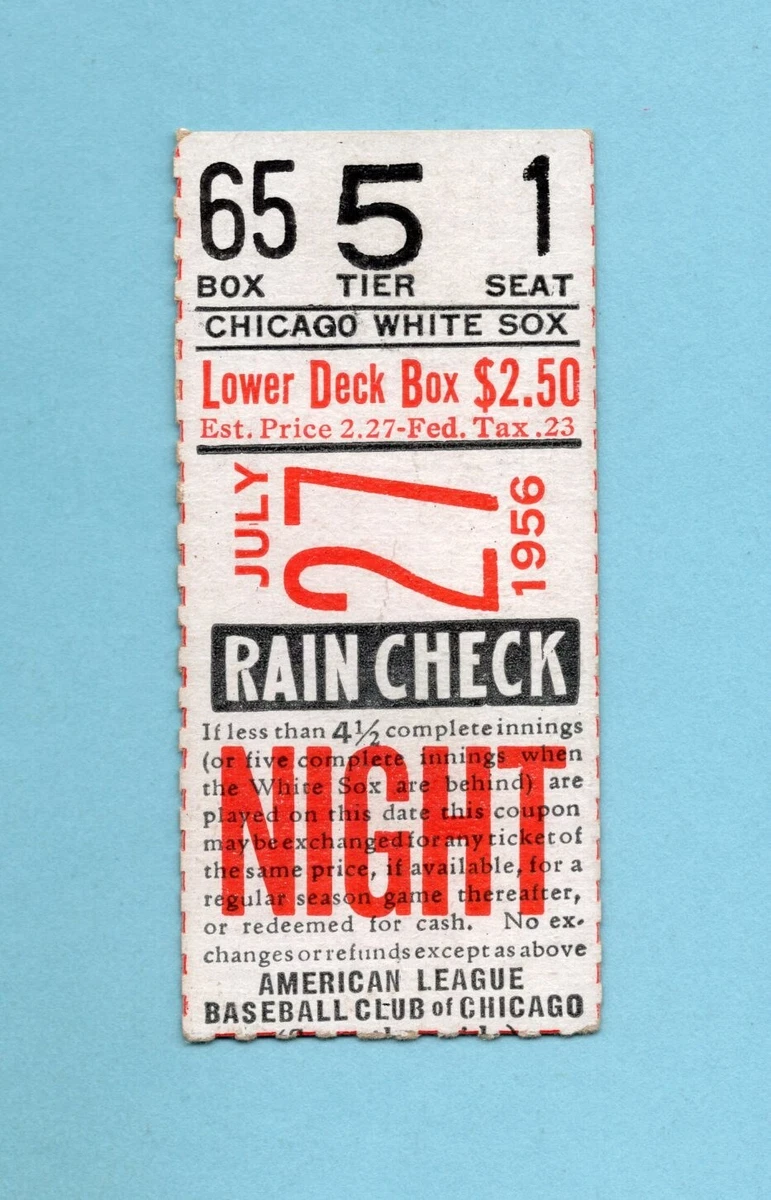 Red Sox Ticket