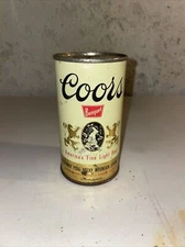 Coors flat top beer can