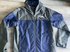 DENVER BRONCOS BOYS Kids football Rain Jacket, Windbreaker, MED 10-12, NFL
