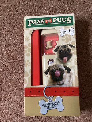 Winning Moves Pass The Pugs Spielversion des beliebten Schweinespiels