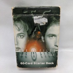 The X-Files Collectible Card Game 60-Card Starter Deck (Premiere Edition, 1996)