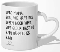 Mama Geschenk Muttertag Mutter Tasse Geburtstag Kaffeetasse Frauen Weihnachten