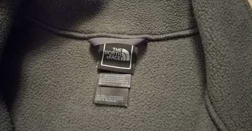 The North Face Jacket Girls XL (18) Gray Pink Fleece Full Zip Polartec - Picture 7 of 10