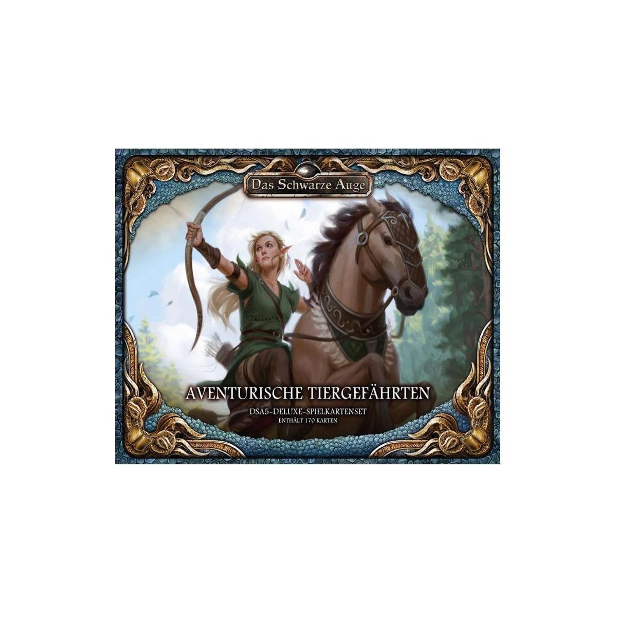 Thumbnail - Us25439 - Dsa5 Spielkartenset - Tiergefährten, Deluxe, 154 Karten...
