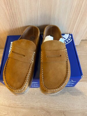 BIRKENSTOCK Naples Flats Shoes Clogs Sandals BROWN Size 44 BIRKENSTOCK Naples Flats Shoes Clogs Sandals BROWN Size 44