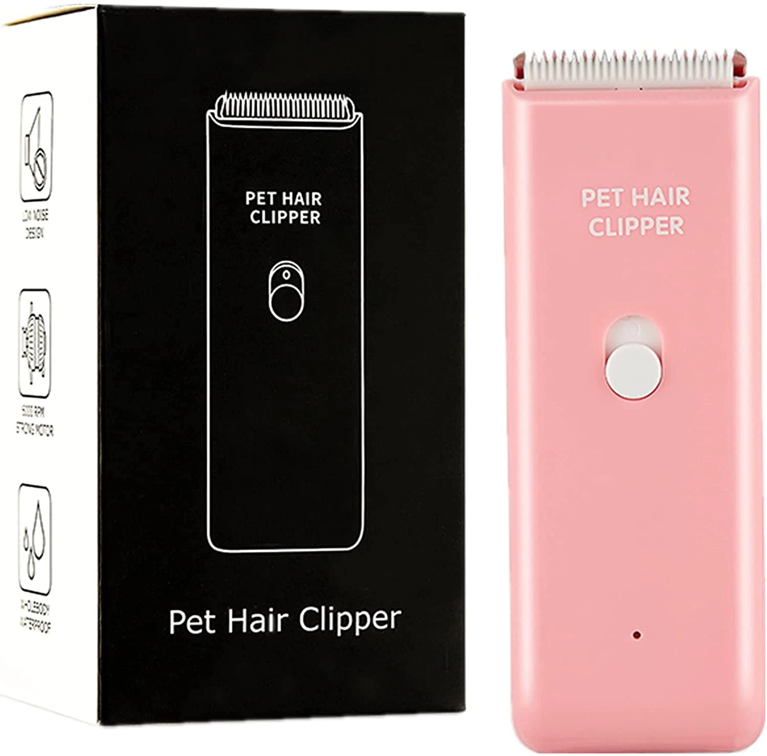 Dog Cat Home Hair Waterproof Clipper Portable Electric USB Rechargeable Pet Groo