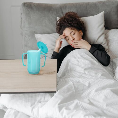 DOITOOL Non Spill Cups for Elderly Colored Cup Drinking Cup for Disabled Pati... - Picture 8 of 9