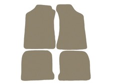 Fußmatten, Autoteppiche für VW Corrado 1988-1995, Dunkelbeige x14 Rand