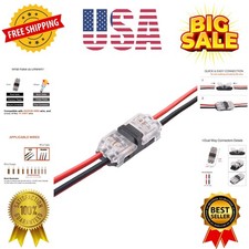 Low Voltage Wire Connectors, 12 Pack Quick Solderless Wire Splice Connector, ...