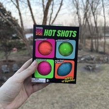NeeDoh Teenie Hot Shots Baseball, Soccer, Football, Basketball New In Box