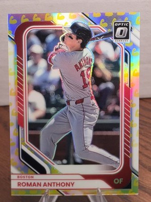 2026 Panini Donruss /149 Jersey Match- Roman Anthony #61 Flex Refractor Boston 