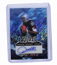 2025 Leaf Optichrome Raghib Rocket Ismail 1/1 Auto Autograph Card Raiders