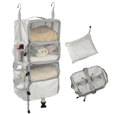 Travel Luggage Organizer insert Hanging Packing Cubes for Suitcase Carry on C...