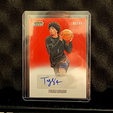 Tyran Stokes Panini Instant Access Red Autograph 85/99
