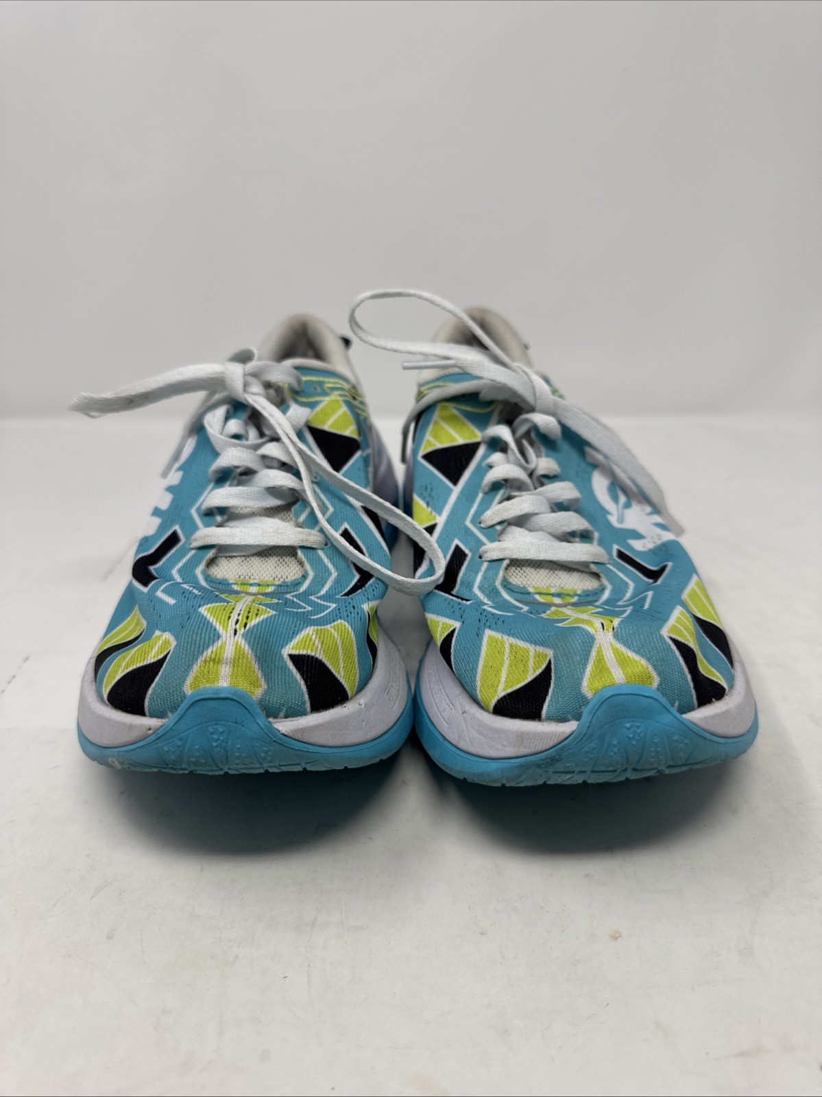 Hoka One One Men's ProFly X Iron Man Size 8.5 Excellent Condition Blue White